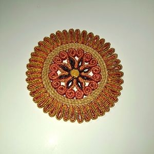 Vintage boho trivet